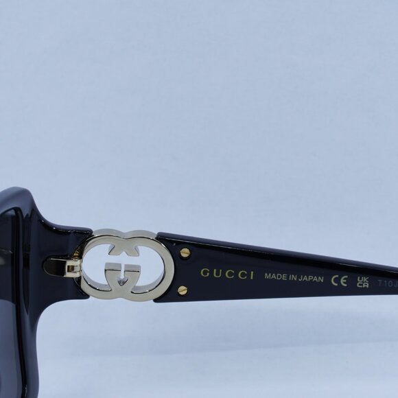 Exclusive Sale! Gucci GG1692S 001 Sunglasses - Black Frame, Grey Lenses main image 8